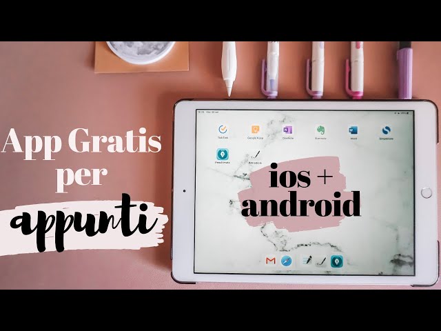 App Gratis Per Appunti - iOS + Android 