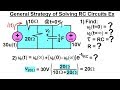 Electrical Engineering: Ch 8: RC &amp; RL Circuits (33 of 65) Gen. Strategy of Solving RC Circuits Ex.