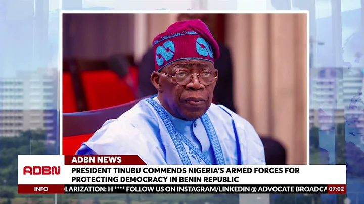 President Tinubu Commends Nigeria's Armed Forces For Protecting Democracy In Benin Republic