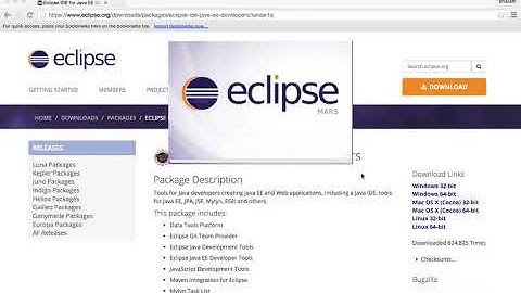 Java Web Services : Installing Java,Eclipse and Tomcat