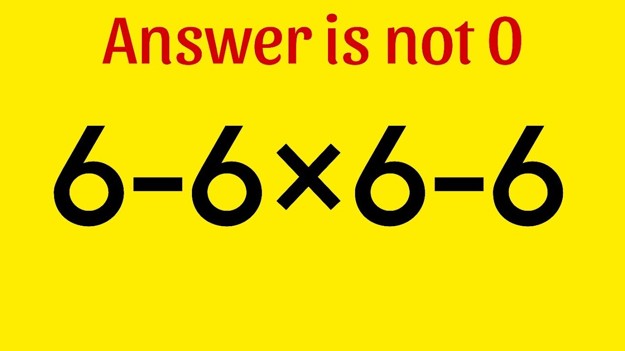 Only 1 in 5 Can Solve This Tricky Math Problem! #simplify - YouTube
