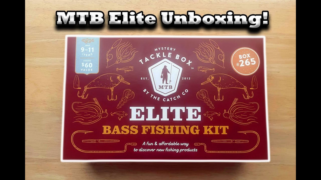 Mystery Tackle Box Elite Bass Fishing Kit Unboxing! MTB 