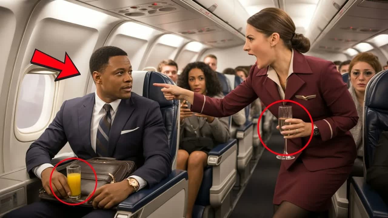 Flight Attendant Yells at Black Man in First-Class — Not Knowing He's the Airline’s New CEO