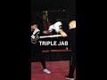 How to throw triple jab in boxing