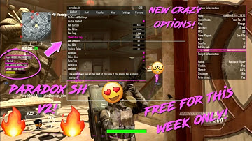 [Bo2] Paradox Sh V2 FREE FOR ONLY 1 WEEK!(BETTER AIMBOT,ANTI-FREEZE + WAY MORE NEW HVH OPTIONS!)