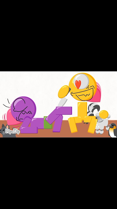 They weren't exactly friends...😕💔~#emojicat #emojicatbaby #flipaclip