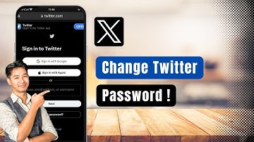 How to Change Twitter Password !