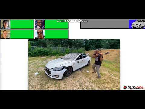 Plainrock124 Bored Smashing - Actual Tesla Model S With Healthbars 2/2