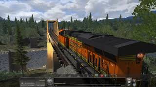 Train Simulator Classic  [BNSF ES44DC]  Leaving Wenatchee Pt.8  4K UHD