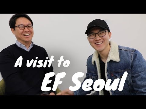 "A visit to EF Seoul" – with Chris a.k.a. CoreanoVlogs