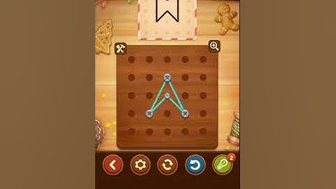 Line puzzle string Art