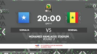 Somalia VS. Senegal - TotalEnergies AFCONU17 2023 - MD3