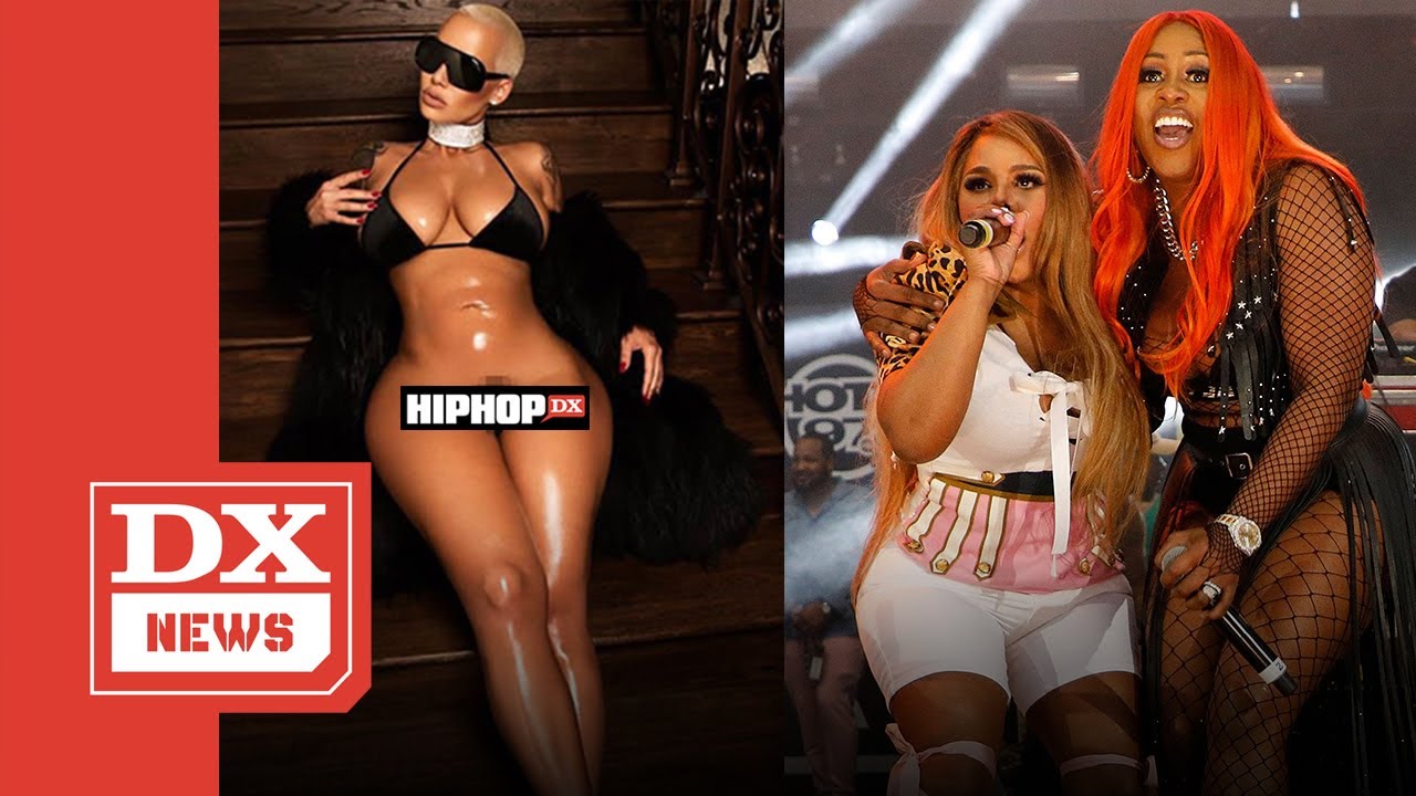 Amber Rose's Bush Nude & Remy Ma's Hot 97 Performance Dominated The Weekend  - YouTube