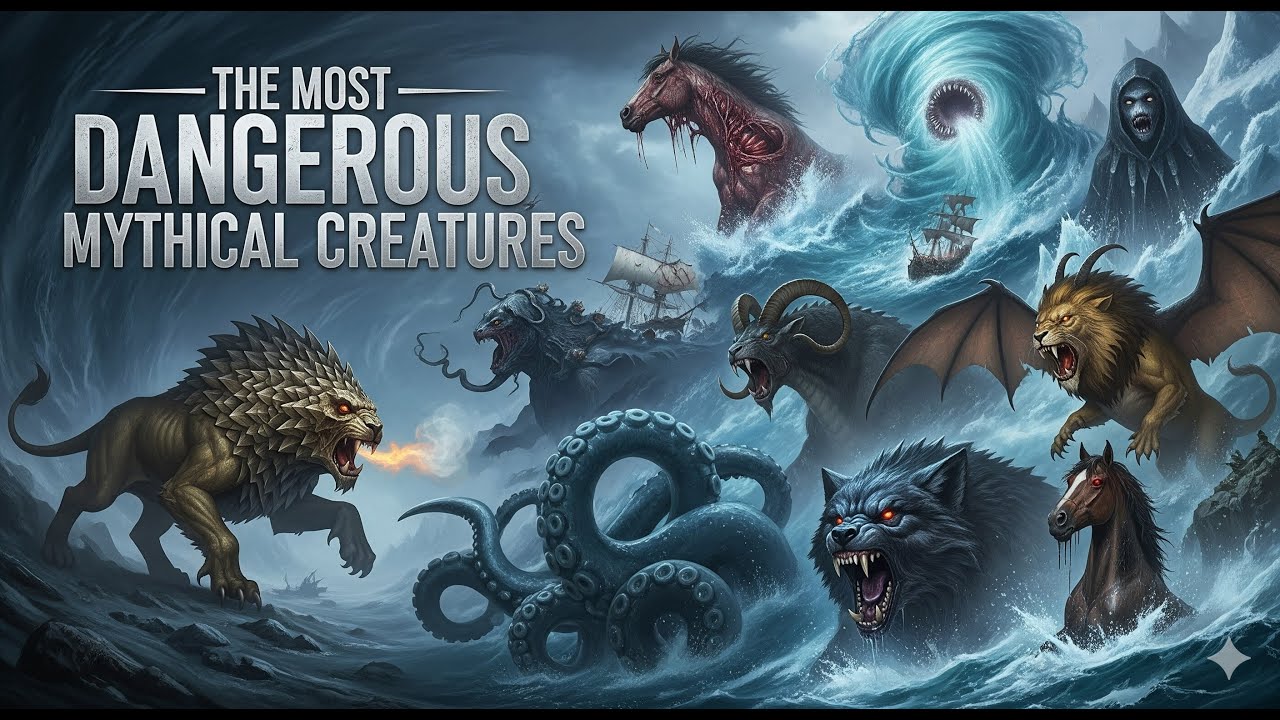 The Most Dangerous Mythical Creatures Explained in 8 Minutes - YouTube