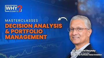 Decision Analysis & Portfolio Management Masterclasses 2026 | Led by Richard Bayney