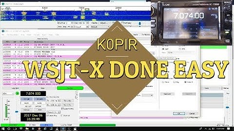 WSJT X FT8 The Easy Way with the Icom 7300
