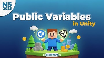 C# Public Variables for Beginners(Unity Tutorial)