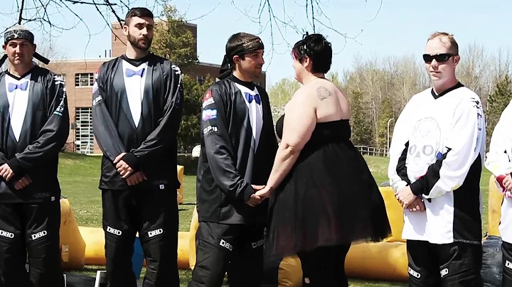 Josh and Lindsey Pelletier Wedding (Paintball Wedd...