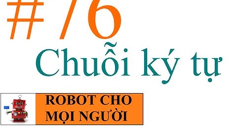 CHUỖI KÝ TỰ TRONG ARDUINO