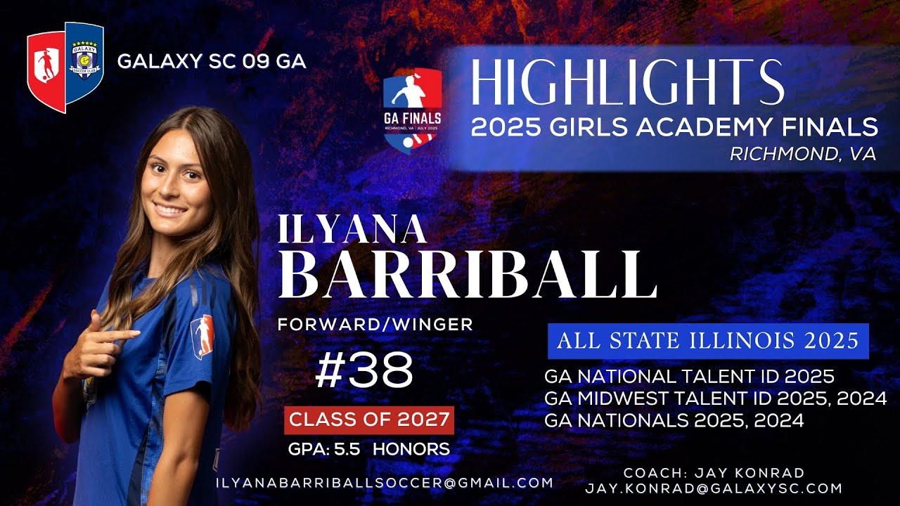 Ilyana Barriball | Class of 2027 | Forward/Winger | GA FINALS Highlights