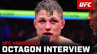 Drew Dober Octagon Interview Ufc Vancouver
