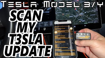 Tesla Model 3 - Scan My Tesla Update