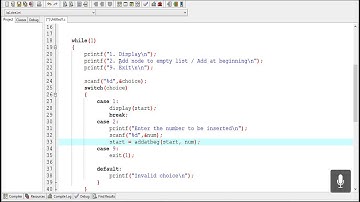 D.S Tutorial 5.3: Linked List Add nodes at the beginning