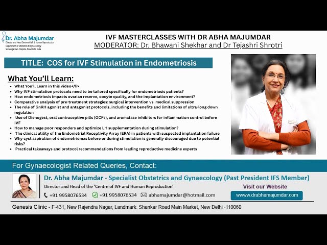 COS for IVF Stimulation in Endometriosis | Comprehensive Masterclass & Expert Panel Discussion