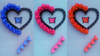 How to make Wall hanging||Wall hanging ideas||Paper craft||Wall decoration ideas| Flower WallHanging