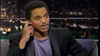 Marlon Jackson interview (2 of 2) Late Show 1987