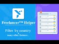 Freelancer Helper chrome extension