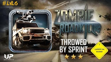 Zombie Roadkill 3D | mission 6 | Level 1 | Zombie Hunter | Game play ZR
