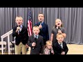 Nothing But the Blood Of Jesus! Family Gospel Singing. Kids singing A cappella Harmony.