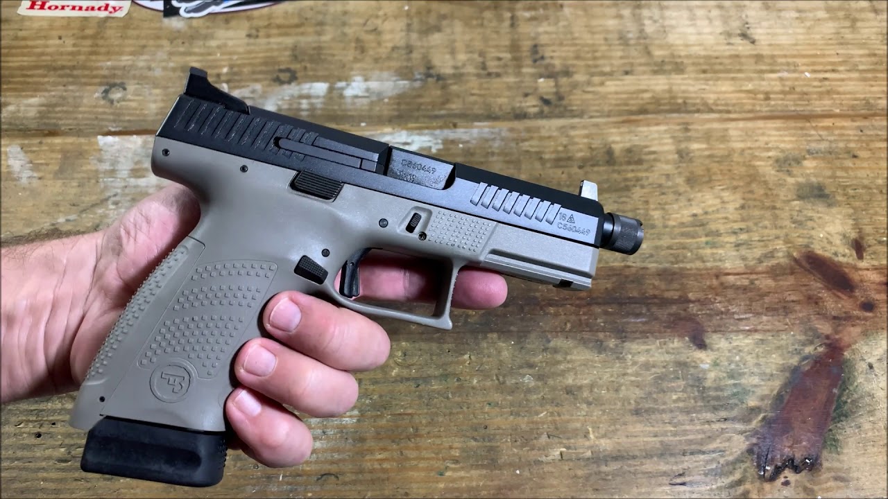 CZ P10C Em 9mm YouTube