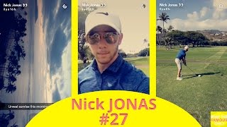 Nick Jonas In Hawaii - Snapchat