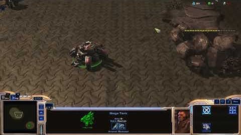 StarCraft 2 Custom Siege Tank Model (made with 3ds max)