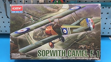 Academy 1/32 Sopwith Camel, Part 3 Construction and Paint
