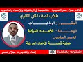 رياضيات ثاني ثانوي وح د6 الأعداد المركبة عملية قسمة الأعداد المركبة أنظـــر الوصف