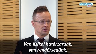 Péter Szíjjártó (Hungarian Foreign Minister) on illegal migration