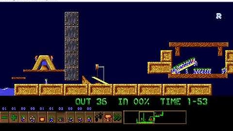 Lemmings Custom Level - The Benefit Of Technology
