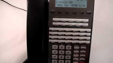 NEC DSX: Transfering a Fax Call to a Fax on an Analog Port - www.NEC-DSX-Programming.com