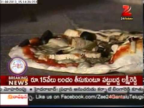 Chef Auditya Gunti Cookery Show Of Roman Chicken Pizza For Zee Network-11-08-2015