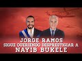 Nayib Bukele - Jorge Ramos sigue queriendo desprestigiar al mejor Presidente del mundo