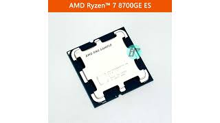 AMD Ryzen 7 8700GE Engineering Sample Compared to Standard 8700G APU