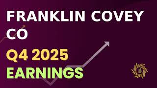 Franklin Covey Co  FC Q4 2025 Earnings Call