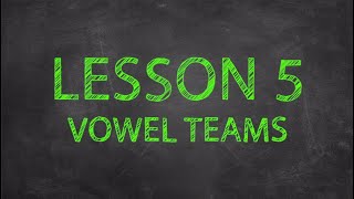 Sound It Out Episode #5 - Vowel Teams