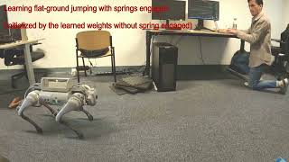 Robust Jumping with an Articulated Soft Quadruped via Trajectory Optimization and Iterative Learning screenshot 1