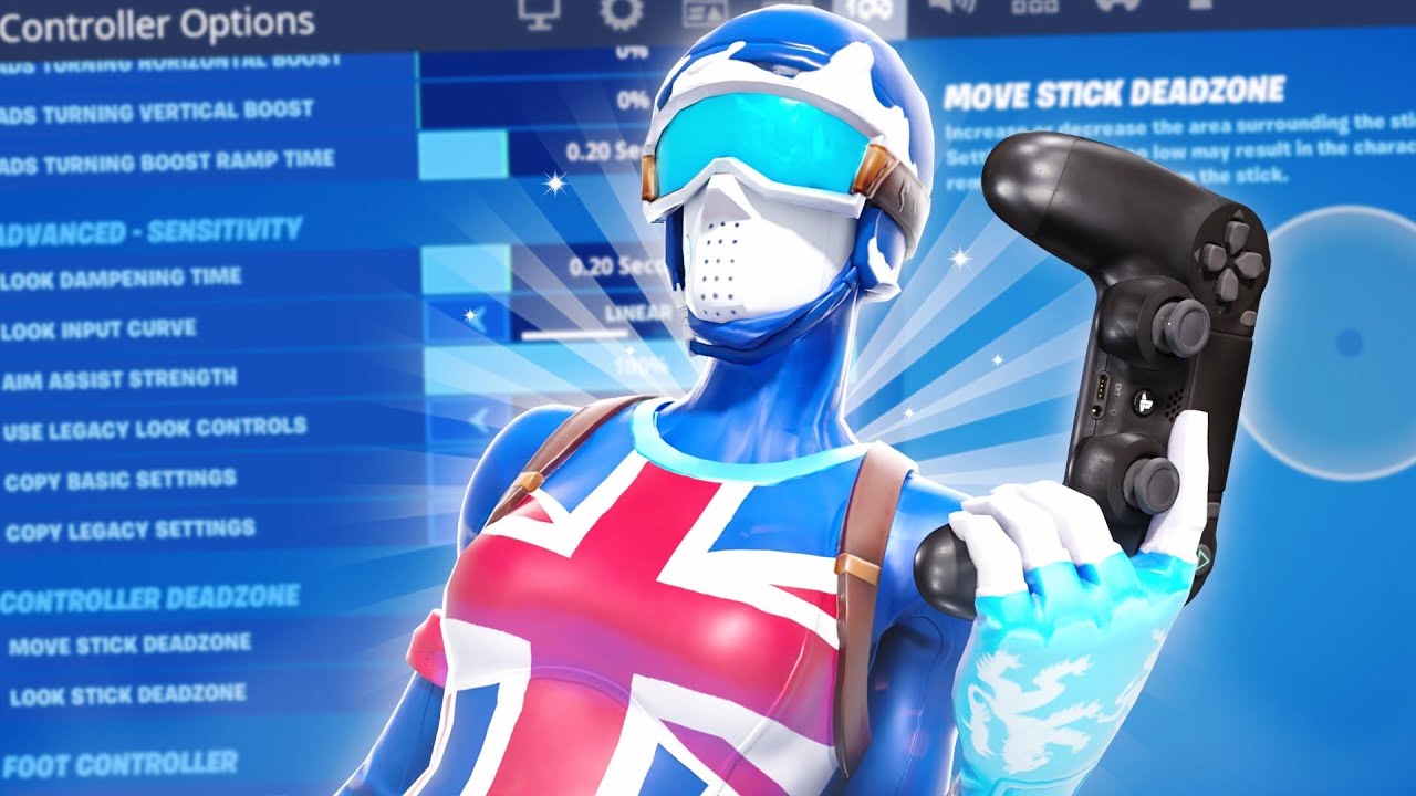 Cold ❄️ + New *BEST* Controller Fortnite Settings/Sensitivity - Season 6 Settings