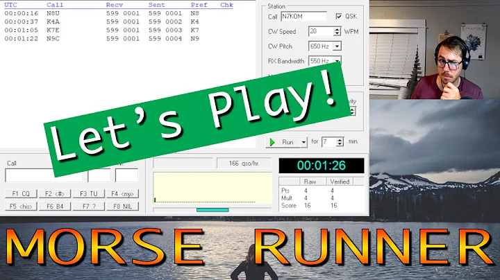 Let's Play Morse Runner! | Lunch Practice Session 5