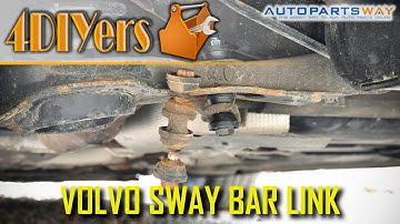 Hoe vervang je de achterste stabilisatorstangen van een Volvo C30 S40 V50 C70?